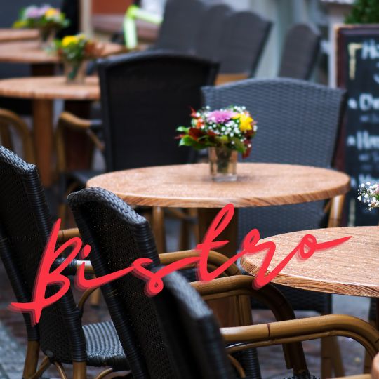 Bistro Restaurants near me: Cozy European Eats.