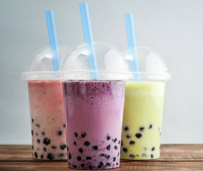 Bubble tea shops