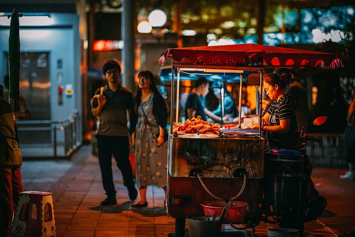 Food Stall Restaurants near me: Street Side Gourmet.